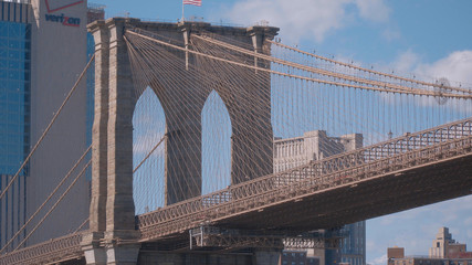 Wall Mural - Amazing Brooklyn Bridge New York - a famous landmark