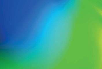 Wall Mural - Light Blue, Green vector blurred bright texture.