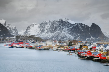 Poster - Reine Resort in Lofoten Archipelago, Norway, Europe