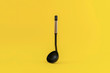 a simple cook food ladle isolated against the colorful background, minimal simlple concept, healthy diet