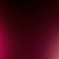 Poster - Abstract illustration with vibrant dots. Pattern for your websites.