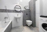 Fototapeta Przestrzenne - Bathroom interior design