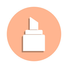 Poster - Felt-tip pen badge icon. Simple glyph, flat vector of art and painting icons for ui and ux, website or mobile application