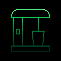 Poster - Mixer nolan icon. Simple thin line, outline vector of internet things icons for ui and ux, website or mobile application