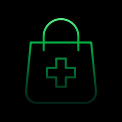 Poster - Shopping nolan icon. Simple thin line, outline vector of medical icons for ui and ux, website or mobile application