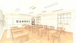 © hiro studio - 学校　教室　緊急事態宣言　イラスト32