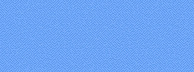 Poster - Abstract geometric illustration. Maze. Labyrinth.