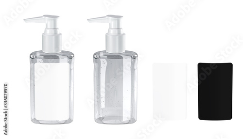 Download Hand Sanitizer Gel In A Plastic Bottle Antibacterial Alcohol Gel Mockup Hands Hygiene Corona Virus Prevention Isolated On White Background Buy This Stock Photo And Explore Similar Images At Adobe Stock PSD Mockup Templates