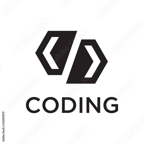 picture Coding Logo https stock adobe com images coding logo design template 336044179 start checkout 1 content id 336044179