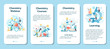 © inspiring.team - Chemistry studying on webinar or course mobile application banner