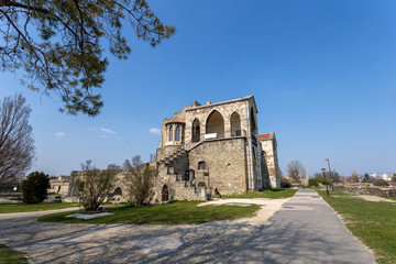 Wall Mural - The castle of Tata on a sunny spring day