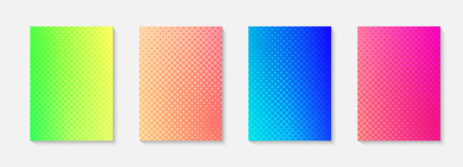 Poster - Minimal vector abstract cover notebook design. Planner and diary cover for print. Abstract design for copybook brochures and school books. Notebook paper. Brochure, book, magazine template