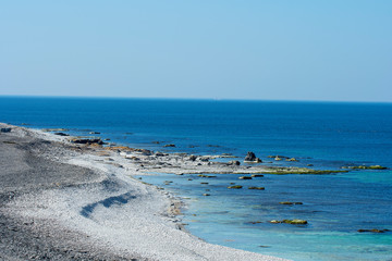 Limestone coastal landscape, Sweden