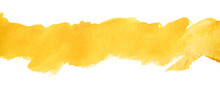Yellow Stripe Watercolor Texture