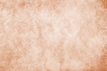 Poster - Handmade brown texture. Crafted grunge background.