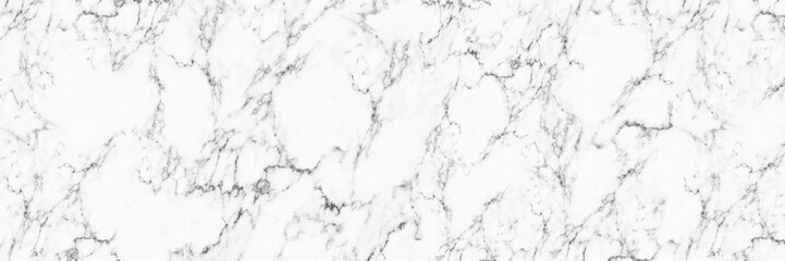 Poster - horizontal elegant white marble background