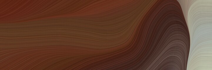 Poster - elegant decorative header with old mauve, dark gray and very dark red colors. fluid curved lines with dynamic flowing waves and curves