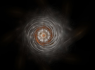 Poster - The Colors In The Series, Fancy Paint. Background Consists Of Fractal Color Texture