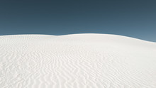 White Dunes And Blue Sky