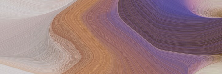 Poster - modern futuristic banner background with gray gray, silver and old mauve color. modern waves background illustration
