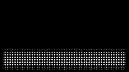 Poster - Seamless halftone dots motion background. Dots cartoonist background.