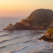 Coastal Lighthouse Sunset