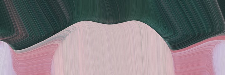 Aufkleber - decorative background graphic with contemporary waves design with pastel purple, dark slate gray and silver color