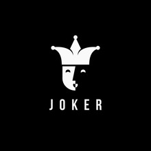 Minimalist Joker / Jester Logo Icon