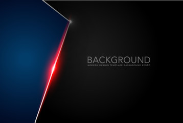 Wall Mural - black abstract background pattern stripe paper material 3d render. business technology commercial sa