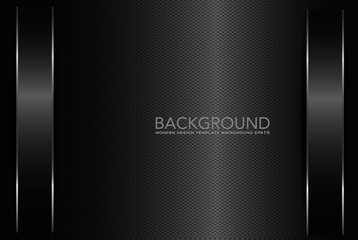 Wall Mural - black abstract background pattern stripe paper material 3d render. business technology commercial sa