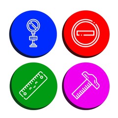 Sticker - Set of rule icons