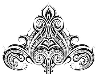 Wall Mural - Ethnic ornament design