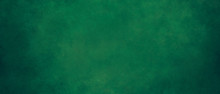 Green Abstract Grunge Texture Panoramic Background