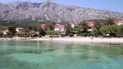 Wall Mural - Town of Orebic on Peljesac Peninsula, Croatia.