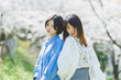 © peach100 - 桜と女性