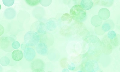 Green Abstract Art. Bokeh, Background, Design