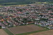 Luftbild: Stadt-Landschaft an der hessischen Bergstrasse