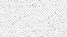 Drops Water Rain On Transparent Background, Realistic Style, Vector Elements