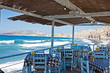 taverna by the sea at Santorini 