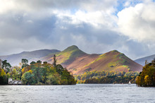 The Fells By Derwent Water Known As Cat Bells Is Just Three Miles Outside Of The Town Of Keswick In The English Lake District. 