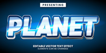 Editable Text Effect - Shiny Modern Game Style