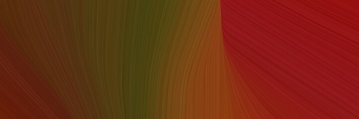 Aufkleber - elegant surreal banner with saddle brown, maroon and chocolate colors. graphic with space for text or image. can be used as header or banner