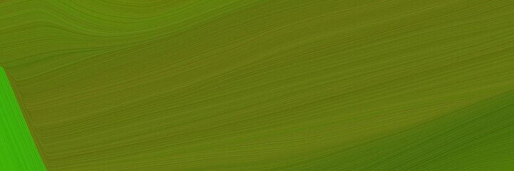 Aufkleber - elegant dynamic horizontal header with dark green, dark olive green and forest green colors. graphic with space for text or image. can be used as header or banner