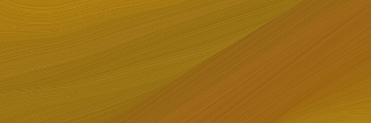 Poster - elegant colorful horizontal banner with brown, dark golden rod and saddle brown colors. graphic with space for text or image. can be used as header or banner