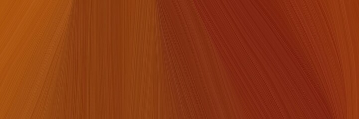 Poster - elegant surreal designed horizontal header with saddle brown, sienna and dark red colors. graphic with space for text or image. can be used as header or banner