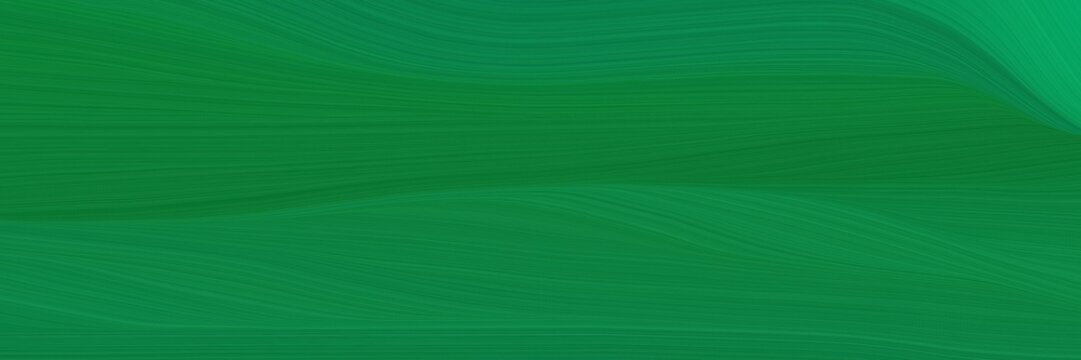 elegant flowing header with teal green, sea green and teal colors. graphic with space for text or image. can be used as header or banner