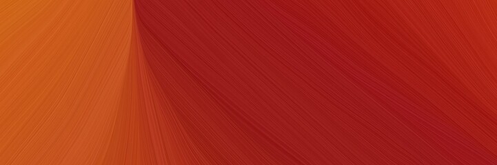 Poster - elegant colorful designed horizontal banner with firebrick, coffee and maroon colors. graphic with space for text or image. can be used as header or banner