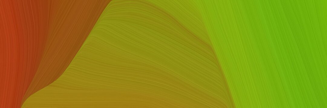 elegant surreal horizontal banner with olive, saddle brown and brown colors. graphic with space for text or image. can be used as header or banner