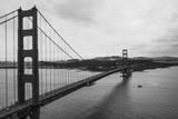 Fototapeta  - San Francisco Golden Gate Red Bridge