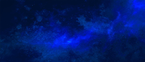 Wall Mural - vector cosmic illustration. colorful space background with stars